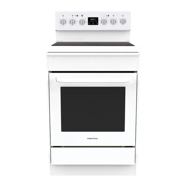 600mm Freestanding Stove, Ceramic Cooktop, 8 Function Electric Oven