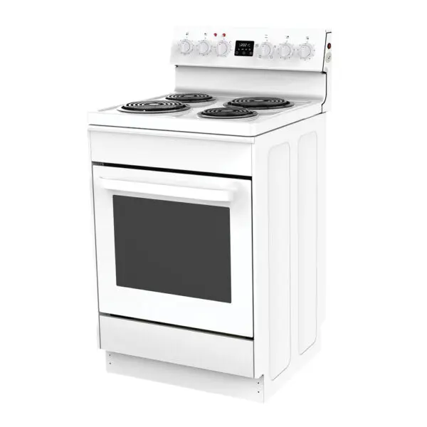 600mm Freestanding Stove, Radiant Coil Cooktop, 4 Function Electric Oven - Image 2